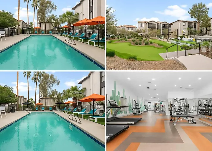Cozy 2br Near Asu Pool Grill Pet Frndly Parking Apartamento *